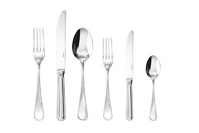 Sambonet Contour Edelstahl versilbert Fischbesteck 24tlg. S0008-S00014-52701-88