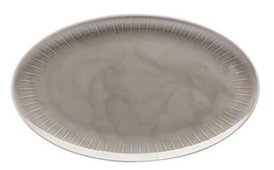Arzberg Vorteilset Joyn 4 Stück Grau Platte 38 cm 44020-640202-12738 und Geschenk