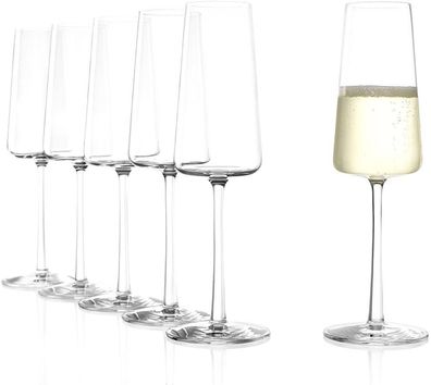 Stölzle Lausitz 6er Set Power Champangnerglas Champagnerkelche 240ml Sektgläser