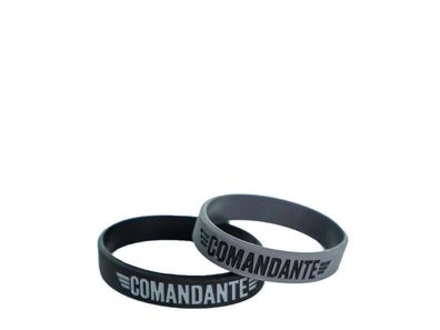 Comandante Wrist Band, 100% silicon, black 3275 / Bestbrew