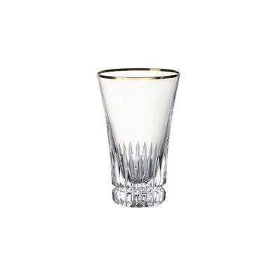 Villeroy & Boch Grand Royal Gold Longdrinkglas, Set 2tlg. Kristallglas klar handge