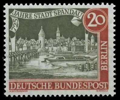 BERLIN 1957 Nr 159x postfrisch X8059D6