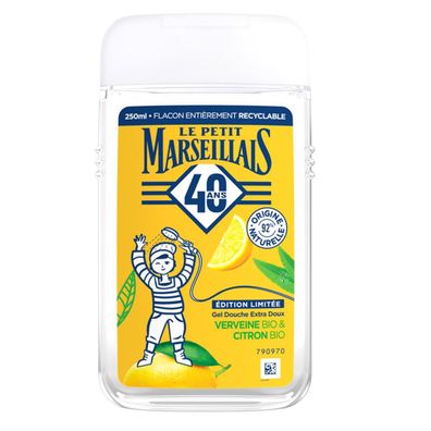 Le Petit Marseillais Duschgel Eisenkraut & Zitrone, 250 ml – Frische aus Frankreich