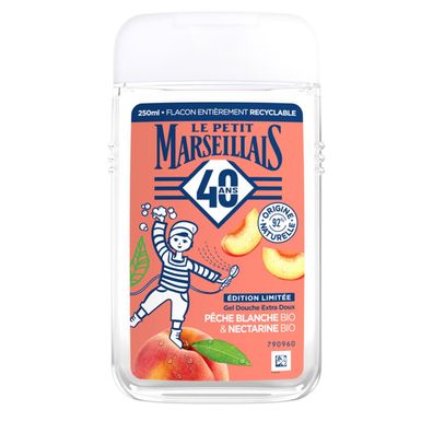 Le Petit Marseillais Duschgel Pfirsich & Nektarine, 250 ml – Erfrischende Pflege