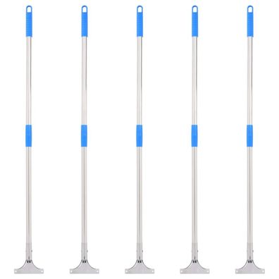 vidaXL Bodenabzieher-Stiele 5 Stk. 119,5 cm Stahl und Kunststoff