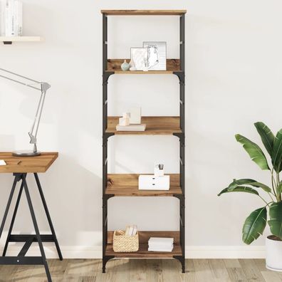 vidaXL Bücherregal Artisan-Eiche 50x33x153 cm Holzwerkstoff