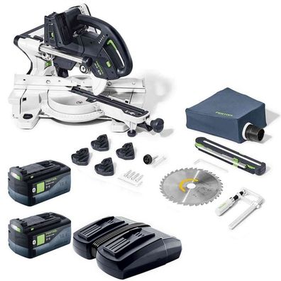 Festool Akku Kappsäge Zugsäge KAPEX KSC 60 EB-Basic 577775 + 2 Akku + Ladegerät