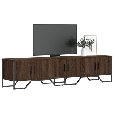 vidaXL TV-Schrank Braun Eichen-Optik 180x34x41 cm Holzwerkstoff