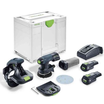 Festool Akku Kantenschleifer Schleifer Ladegerät ES-ETSC 125 3,0 I-Plus 577697