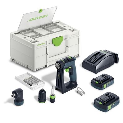 Festool Akku Bohrschrauber CXS 18 C 3,0-Set 576884 im Systainer SYS3 DF M 187