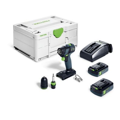 Festool Akku Bohrschrauber TXS 18 C3,0-Plus im Systainer SYS3 M 187 576895