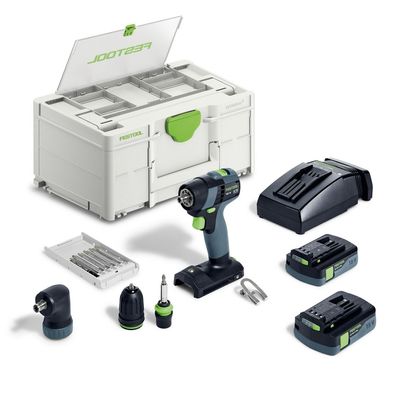 Festool Akku Bohrschrauber TXS 18 C3,0-Set im Systainer SYS3 DF M 187 576896