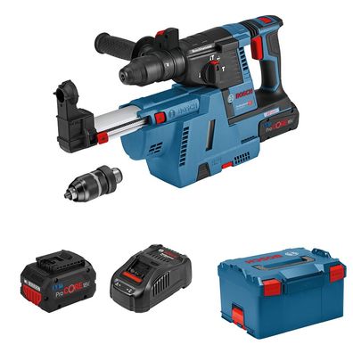 Bosch Akku Bohrhammer SDS plus 2xProCORE 5.5Ah Ladegerät GBH 18V-26F 061191000G