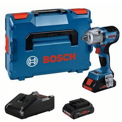 Bosch Akku Drehschlagschrauber 2x ProCORE18V 4.0Ah GDS 18V-450 HC 06019K4002