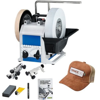 Tormek T8 Naßschleifmaschine Schärfsystem Schleifmaschine + Trucker Cap 9930