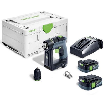 Festool Akku Bohrschrauber Schrauber Ladegerät SYS3 CXS 12 2,5-Plus 576864