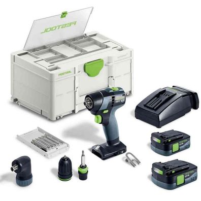 Festool Akku Bohrschrauber Schrauber Ladegerät SYS3 TXS 12 2,5-Set 576874