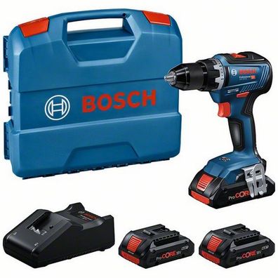 Bosch Akku Bohrschrauber Bohrmaschinen GSR 18V-55 3xPC4,0Ah GAL18V-40 0615A5002P