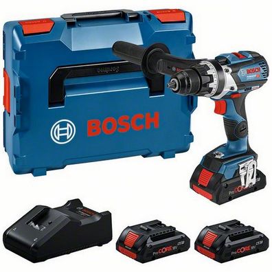 Bosch Akku Bohrschrauber Schrauber GSR 18V-110C Set 3x ProCore 4Ah 0615A5002S