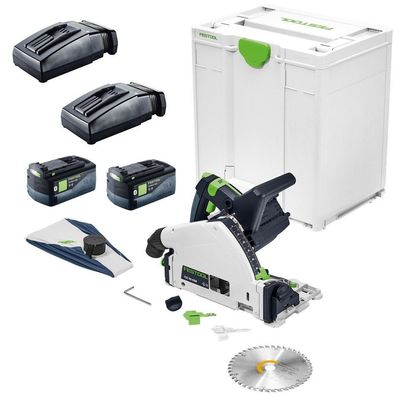 Festool Tauchsäge TSC 55 KEB-Basic inkl. 2x Akku BP 18 Li 5,0ASI EU 2x Ladegerät