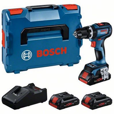 Bosch Akku Schlagbohrschrauber Schrauber 3x 4Ah Procore GSB 18V-90C 0615A5002W