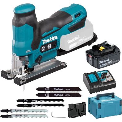 Makita Akku Pendelhubstichsäge Sägeblatt MAKPAC 18V 3,0Ah 135mm DJV185RF1J