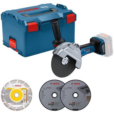 Bosch Akku Winkelschleifer Schleifen L-Boxx GWS 18V-180P Professional 06019H6L02