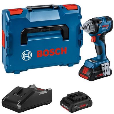 Bosch Akku Schlagschrauber 2x ProCORE 4Ah GDS 18V-330 HC Professional 06019L5002