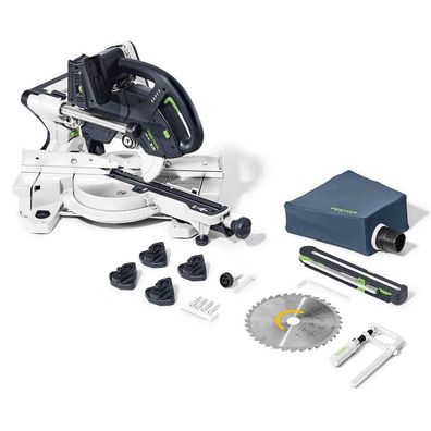 Festool Akku Kappsäge Zugsäge KAPEX KSC 60 EB-Basic 18V Schraubzwinge 577775