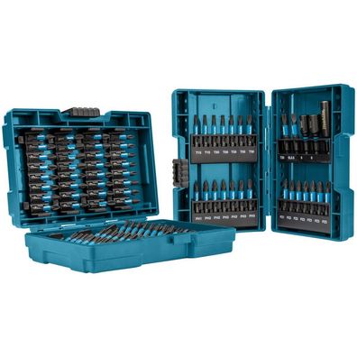 Makita Bit Set Impact BLACK 90 teilig S2 Stahl 25 und 50 mm Länge E-03109