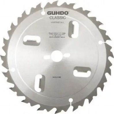 Guhdo HW Zuschneid Kreissägeblatt Sägeblatt Rasant 400x4,0/2,8x30 Z24F 200740030