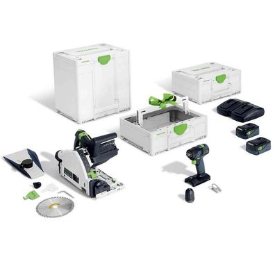 Festool Akku Combo Set TSC 55 K TXS 18 TB M 137 Tauchsäge Bohrschrauber 578024