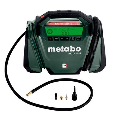 Metabo Akku Druckluft Kompressor AK18 Multi Solo 18V 11bar 16l/min CAS 600794850