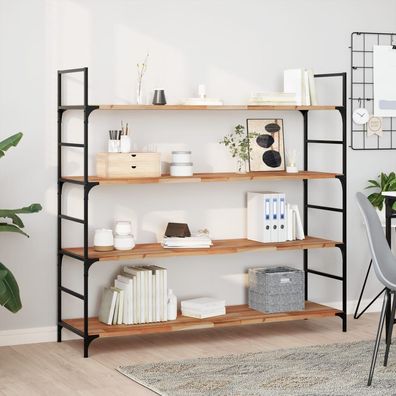 vidaXL Schweberegale 3 Stk. 140x40x2 cm Massivholz Akazie Ölbehandelt