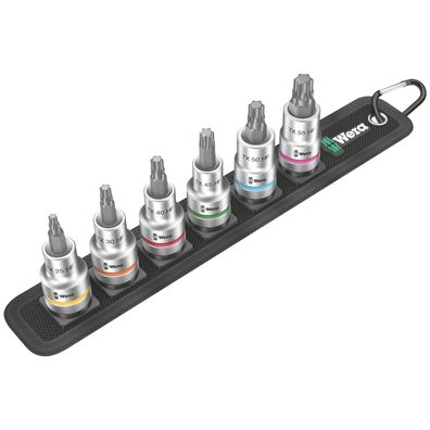 Wera Belt C 3, 1/2" Bit-Nüsse Torx HF6tlg. - 003997