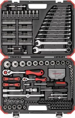 Gedore Steckschlüsselsatz 232tlg. 1/4 + 1/2" SW 4-32 mm Anzahl Zähne 72/72