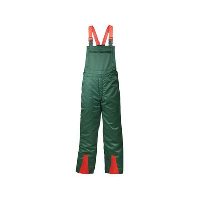 Feldtmann Schnittschutzlatzhose FICHTE grün / rot Gr. 54 - 22772-54