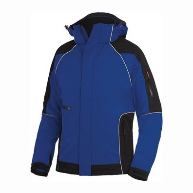 FHB Softshelljacke WALTER Größe M royal / schwarz - 78518-3620-M