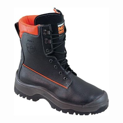 Forstsicherheitsstiefel NoRisk Größe 44 schwarz / orange - 39113-44