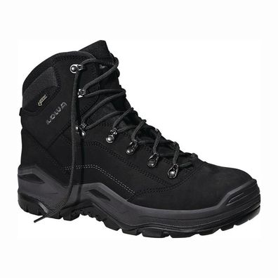 LOWA Sicherheitsstiefel Renegade Work GTX black Mid Größe 45 schwarz / schw