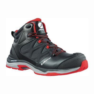 Albatros Sicherheitsstiefel Ultratrail BLACK MID Größe 42 schwarz / rot - 6