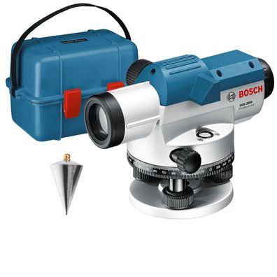 Bosch optisches Nivelliergerät GOL 20 D in Transportkoffer - 0601068400