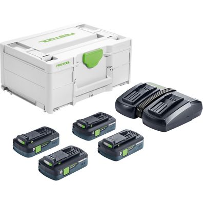 Festool Energie-Set SYS 18V 4x4,0/TCL 6 DUO - 577104