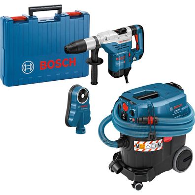 Bosch Combi-Set: Bohrhammer GBH 5-40 DCE + Sauger GAS 35 M AFC + GDE 68 - 0