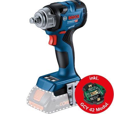 Bosch Akku-Drehschlagschrauber GDS 18V-330 HC Solo inkl. GCY 42 - 06019L500