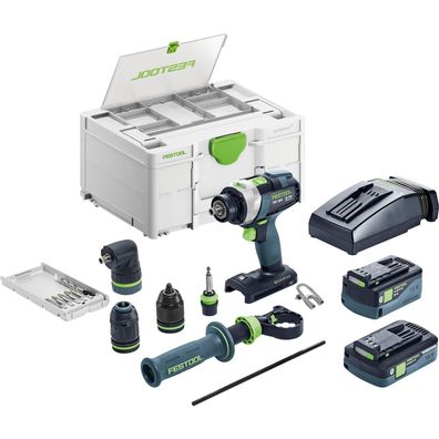 Festool Akku-Schlagbohrschrauber TPC 18/4 5,0/4,0 I-Set/XL Quadrive / 1x 4,