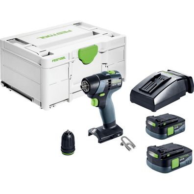 Festool Akku-Bohrschrauber TXS 12 2,5-Plus / 2x 2,5 Ah Akku + Ladegerät im