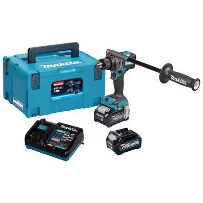 Makita DF001GD201 Akku-Bohrschrauber 40V / 2,5 Ah, 2 Akkus + Ladegerät im M