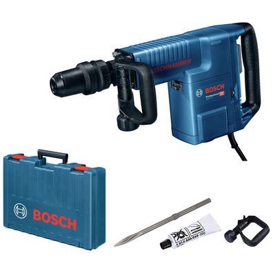 Bosch Schlaghammer mit SDS-max GSH 11 E 1.500 W im Handwerkerkoffer - 06113