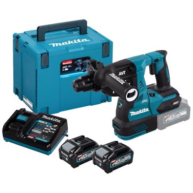 Makita HR003GM201 Akku-Kombihammer 40V / 2x 4,0 Ah Akku + Ladegerät im Makp